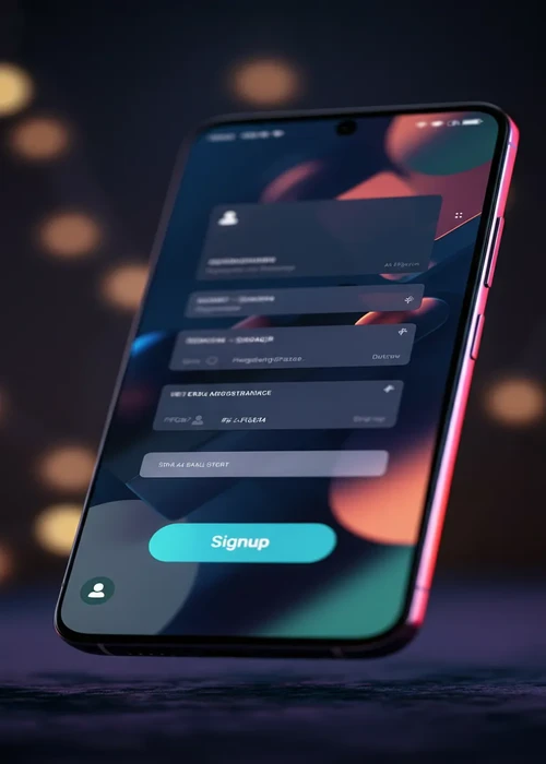 Nationalbet Casino registration form on a desktop screen with account details input fields